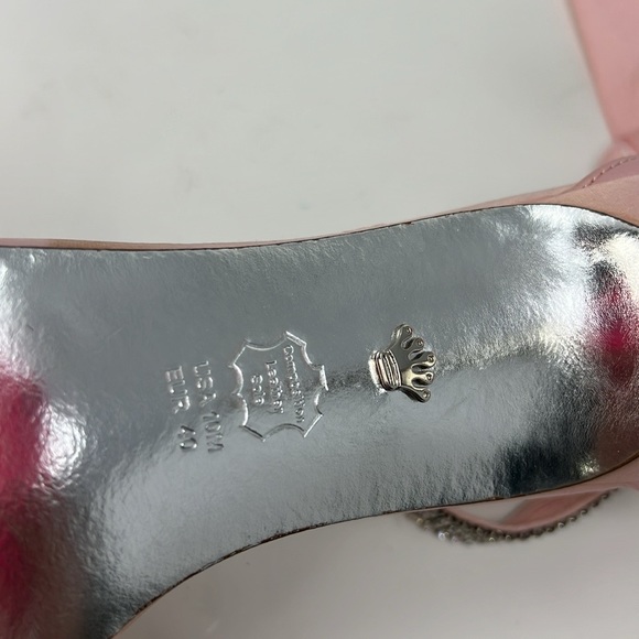 BRAND NEW* Nina Pink Bow tie Heels - Picture 5 of 6